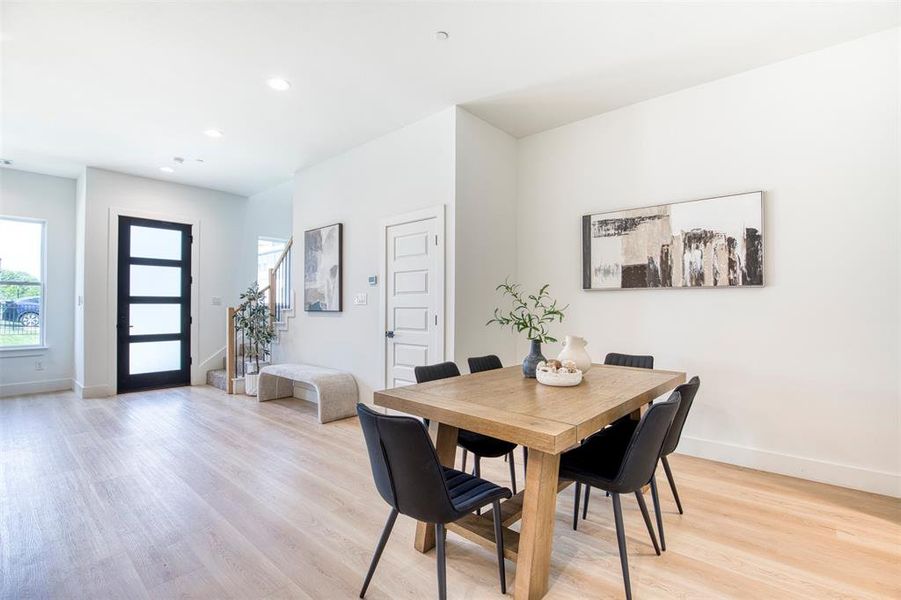 Furnished interior view inside a new home in , Rowlett (Image 8). Furnished interior view inside a new home in , Rowlett (Image 8).