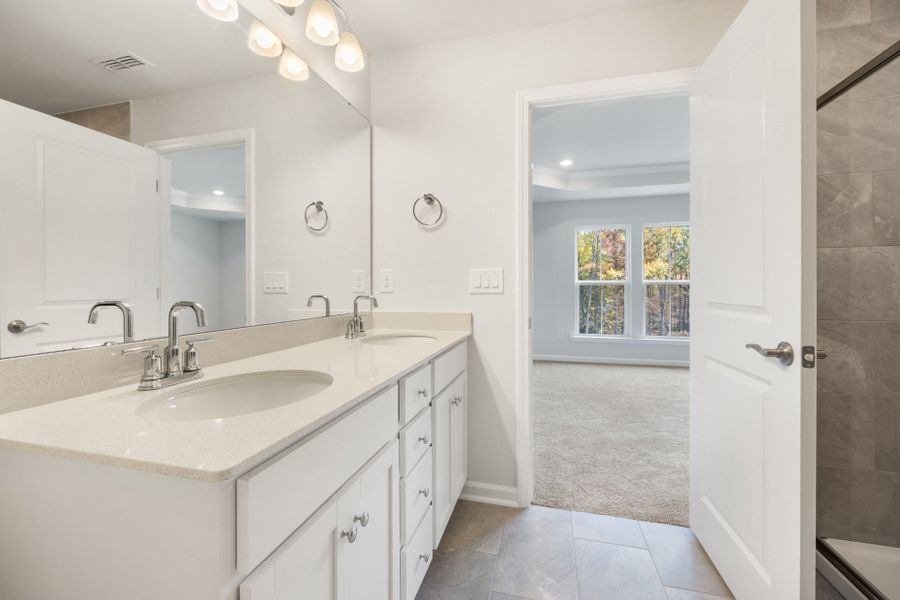 Furnished interior view inside a new home in Flemingfield, Greensboro (Image 5).