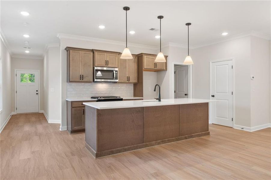 Furnished interior view inside a new home in Wildwood Place, Powder Springs (Image 13).