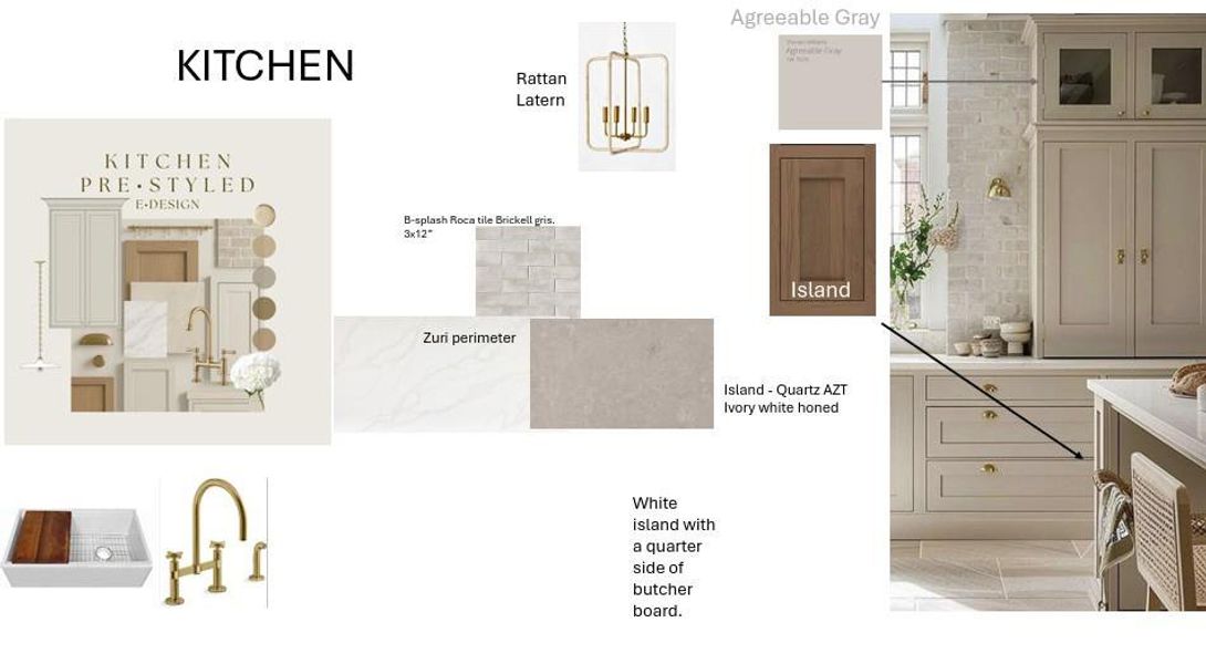 View of marketing collateral with multiple images