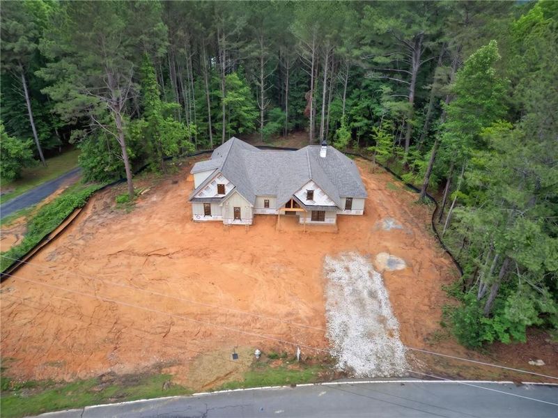 In-progress construction of a new home in , Dallas, GA (Image 6).