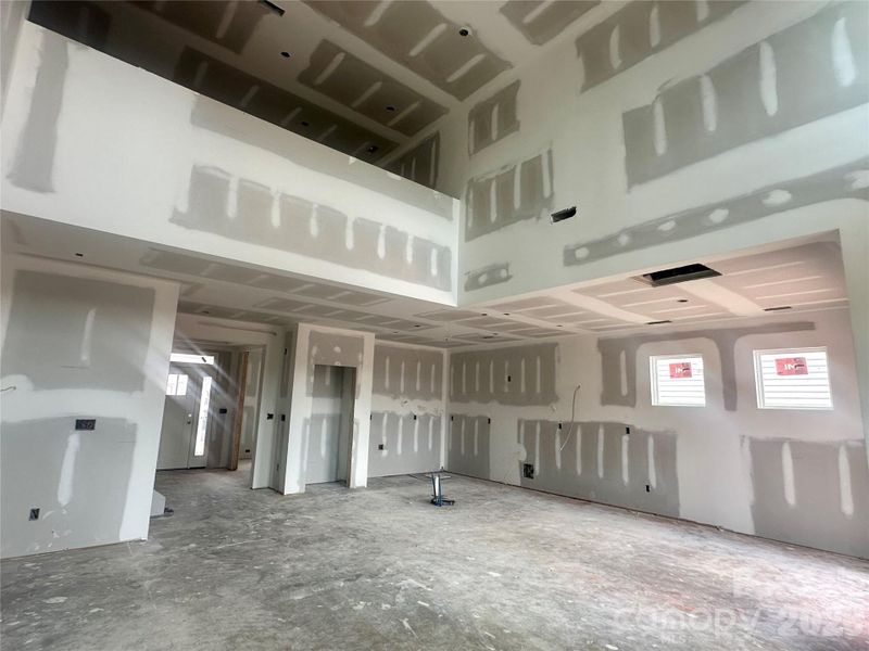 Construction progress of homesite 187