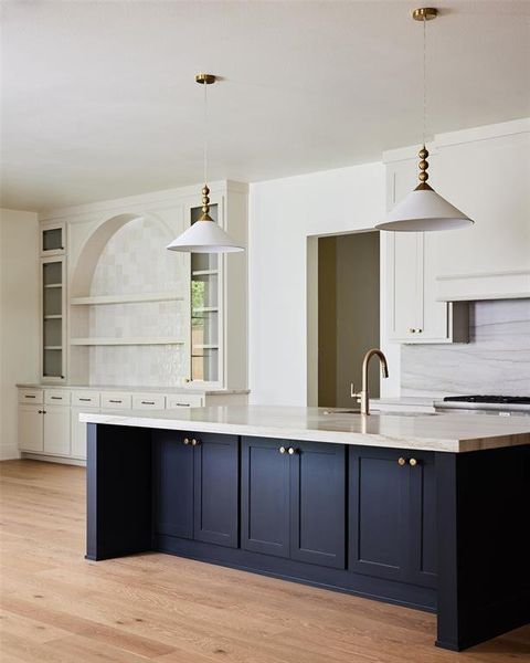 Furnished interior view inside a new home in , Keller (Image 28).