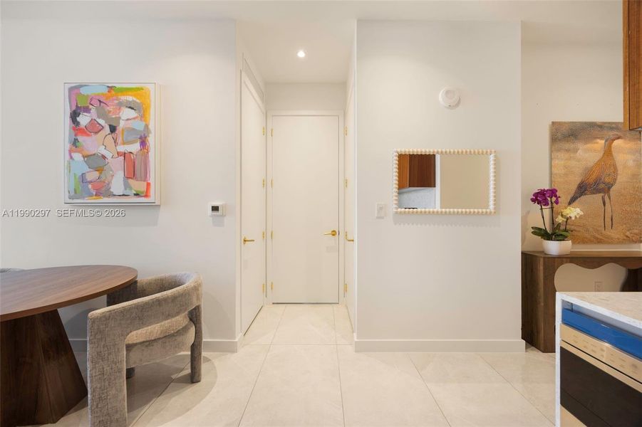 Furnished interior view inside a new home in Mr. C Residences, Miami (Image 10).