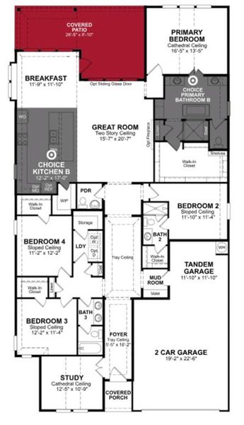2D floor plan layout of this home in Ellwood, Iowa Colony, TX (Image 2). 2D floor plan layout of this home in Ellwood, Iowa Colony, TX (Image 2).