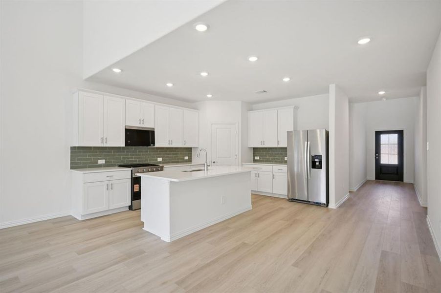 Photo is not of the actual home, but is an inspirational photo of builder’s model home and may depict options, furnishings, and/or decorator features that are not included.