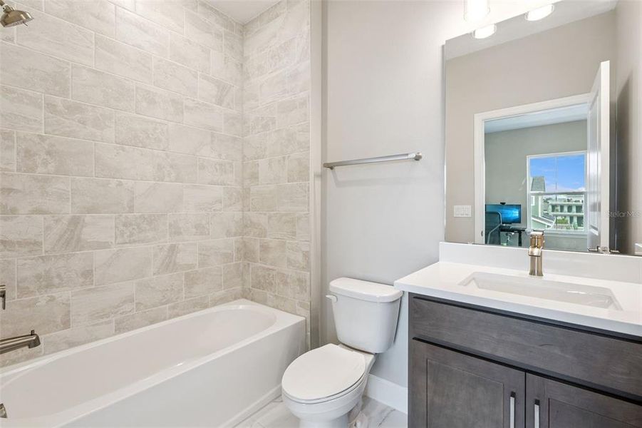Furnished interior view inside a new home in Weslyn Park at Sunbridge, St. Cloud (Image 35).