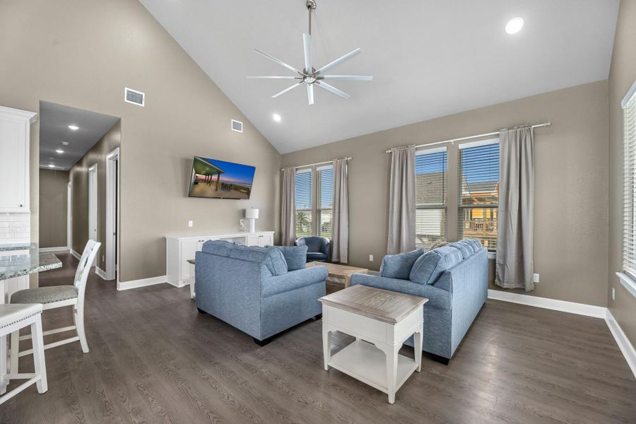 Furnished interior view inside a new home in , Freeport (Image 10). Furnished interior view inside a new home in , Freeport (Image 10).