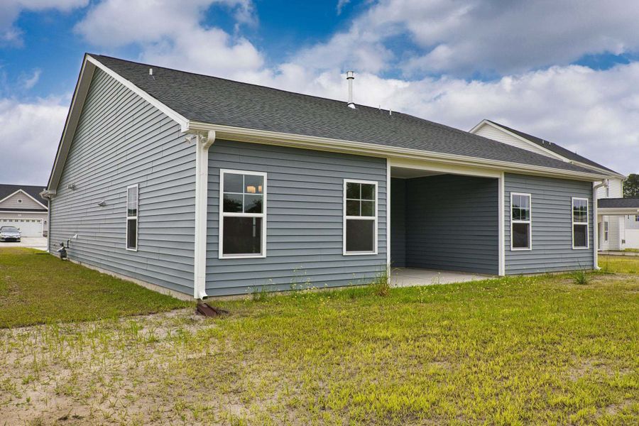 Representative exterior photo of a completed home built from the Dogwood by Caviness & Cates Communities in Maggie Way, Wendell, NC (Image 140).