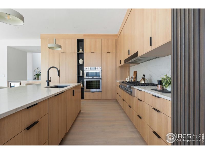 Furnished interior view inside a new home in , Boulder (Image 8).