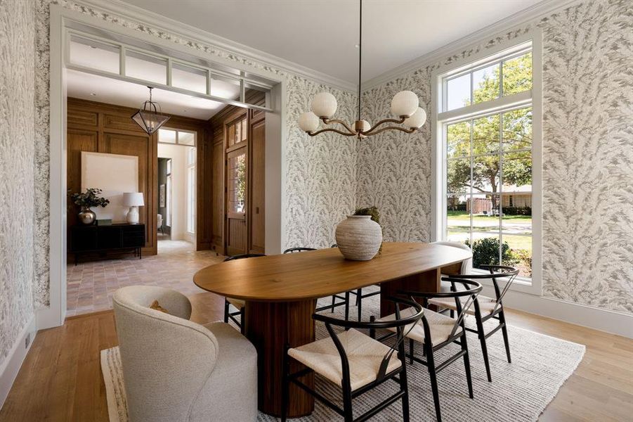 Furnished interior view inside a new home in , Dallas (Image 4). Furnished interior view inside a new home in , Dallas (Image 4).