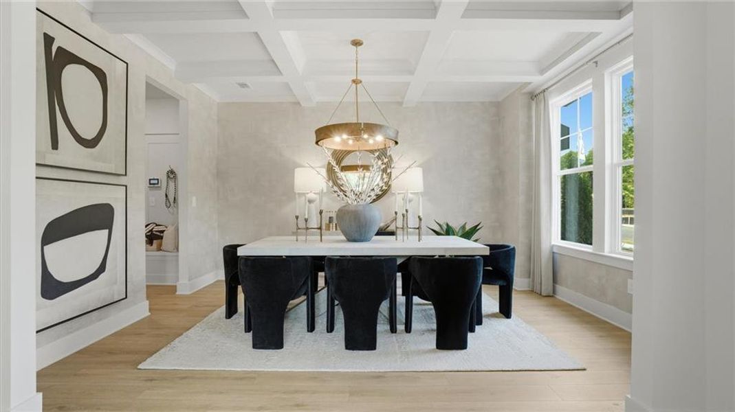 Furnished interior view inside a new home in Brighton, Locust Grove (Image 16).