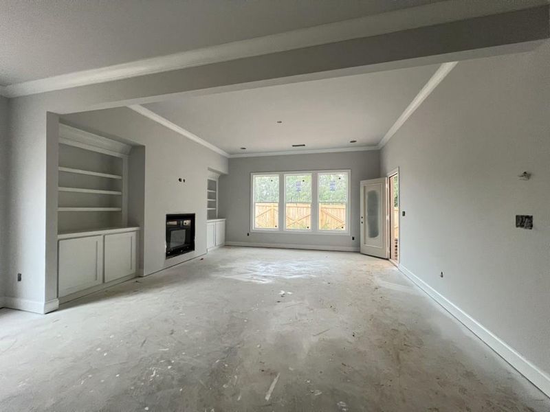 In-progress construction of a new home in Hemingway, Flowery Branch, GA (Image 18).