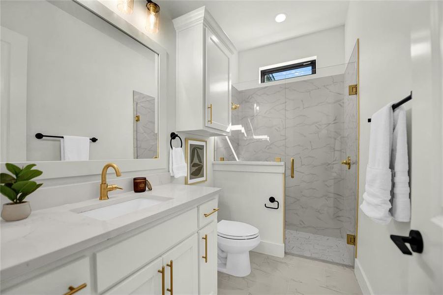 Furnished interior view inside a new home in , Aledo (Image 16).