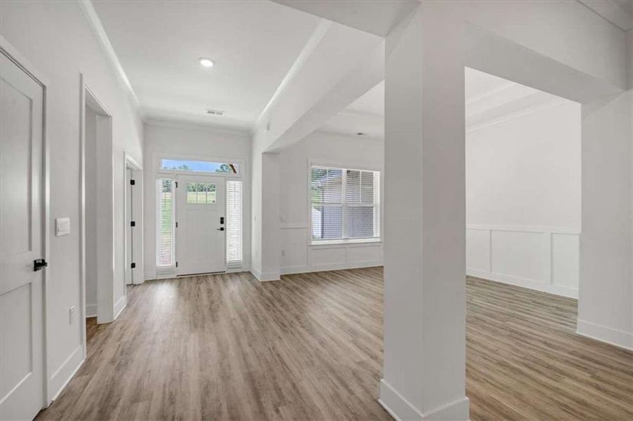 Spacious, unfurnished interior of a new home in Tuscany Hills, Douglasville (Image 44).