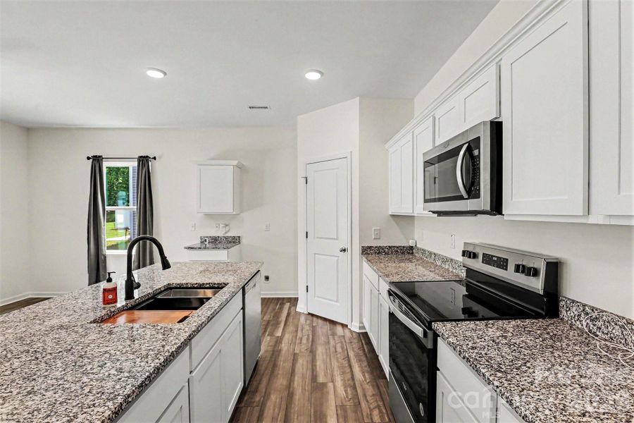 Furnished interior view inside a new home in , Angier (Image 8).