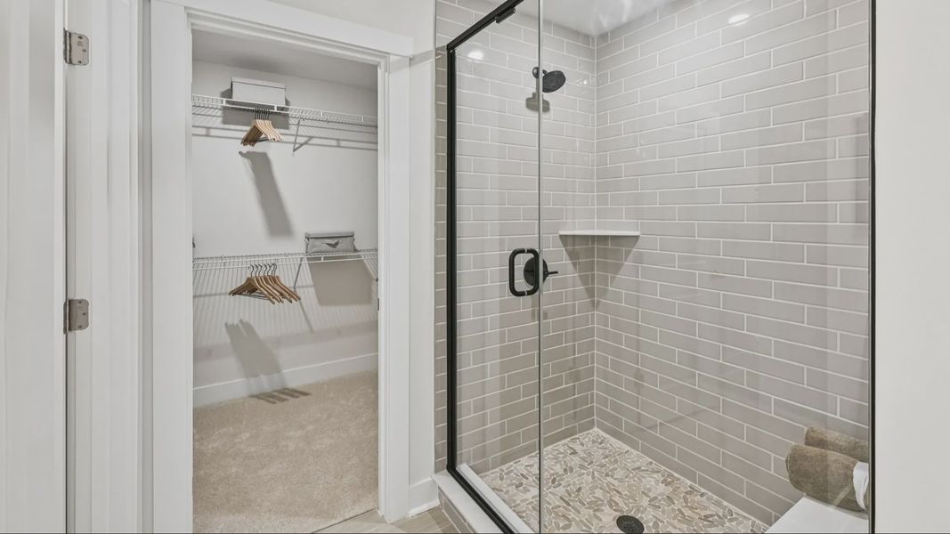 The Jordan Plan by DRB Homes in Lakeside Glen York SC - Primary Bathroom