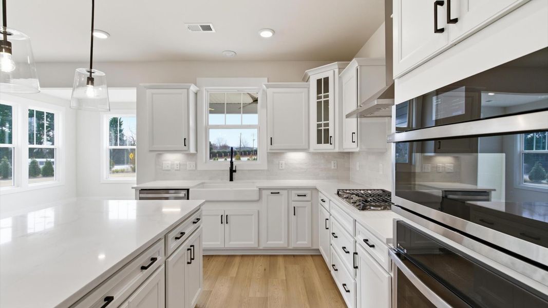 Furnished interior view inside a new home in Pelham Crossing, Greenville (Image 14).