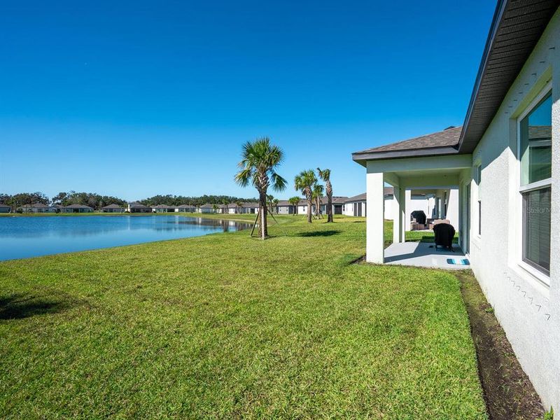 Exterior details and patio area of a home in Summerwoods, Parrish (Image 27). Exterior details and patio area of a home in Summerwoods, Parrish (Image 27).