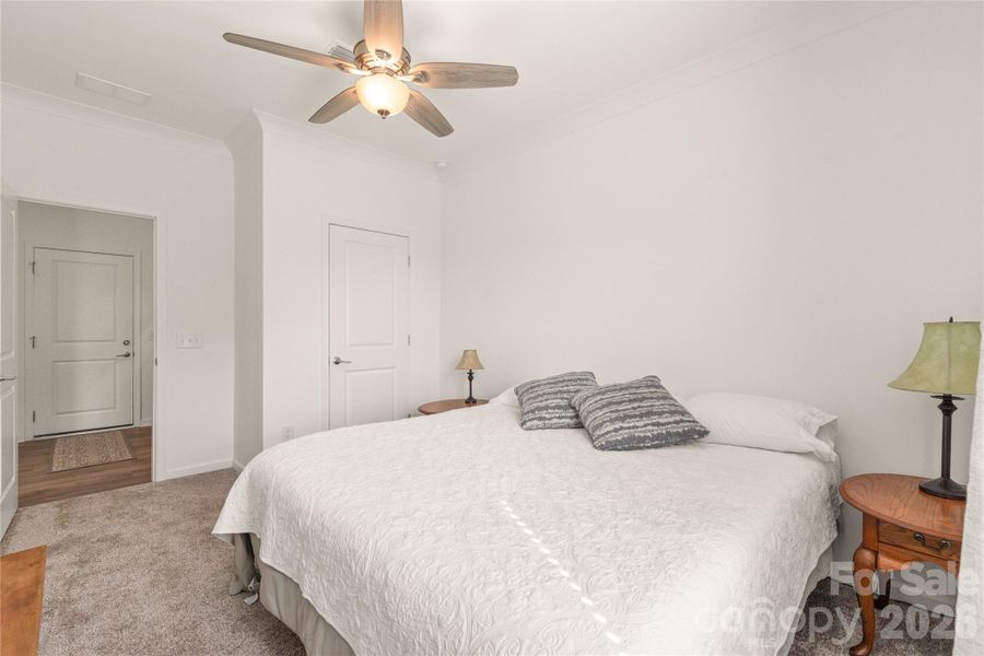 Furnished interior view inside a new home in Stewarts Landing, Charlotte (Image 18).