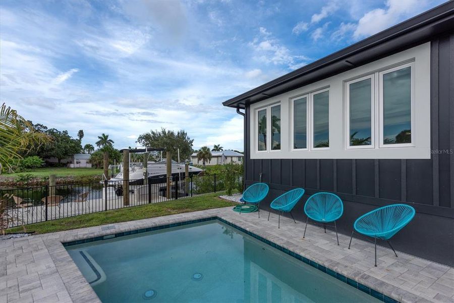 Front exterior of a new home in , Punta Gorda, FL, highlighting curb appeal (Image 18).