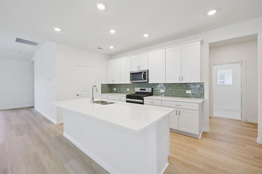 Photo is not of the actual home, but is an inspirational photo of builder’s model home and may depict options, furnishings, and/or decorator features that are not included.