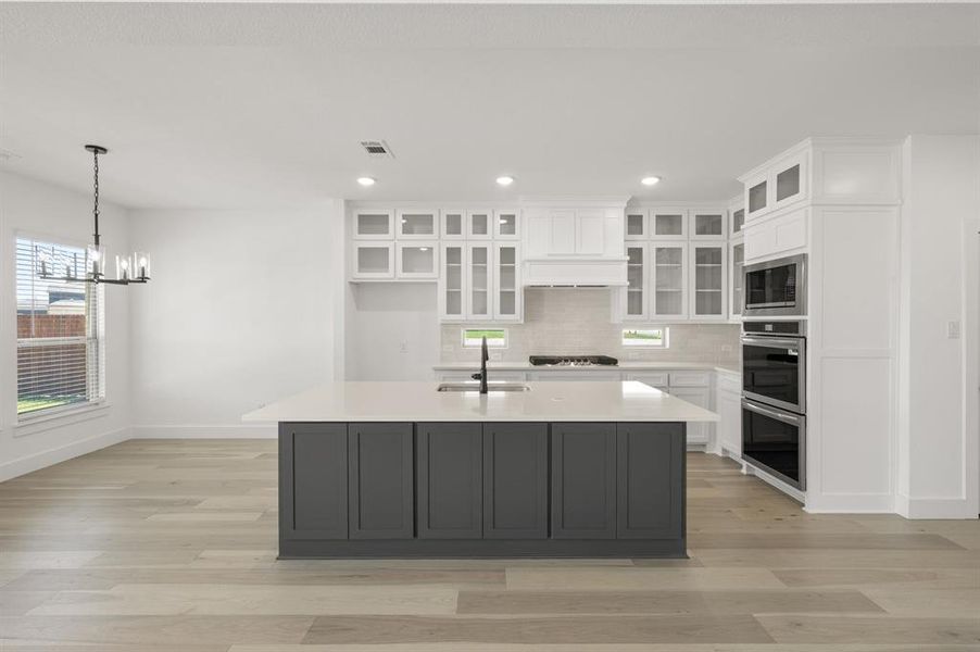 Furnished interior view inside a new home in Shady Valley Estates, Midlothian (Image 8).