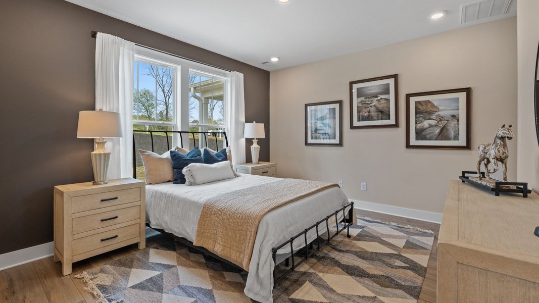 Representative furnished interior of a home built from the Finley by DRB Homes in The Reserve at Livingston Park, Easley (Image 14). Representative furnished interior of a home built from the Finley by DRB Homes in The Reserve at Livingston Park, Easley (Image 14).