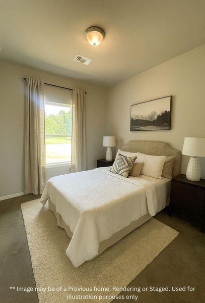 Furnished interior view inside a new home in , Trinity (Image 14).