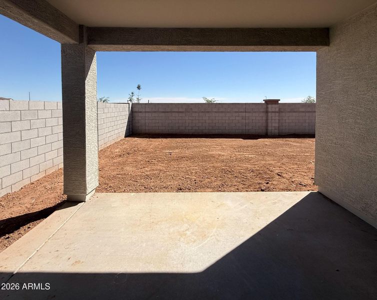 14 - Large covered patio