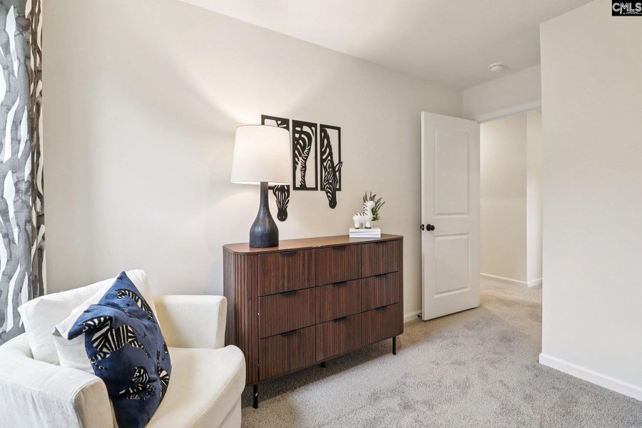 Furnished interior view inside a new home in Victory Woods, Columbia (Image 13). Furnished interior view inside a new home in Victory Woods, Columbia (Image 13).