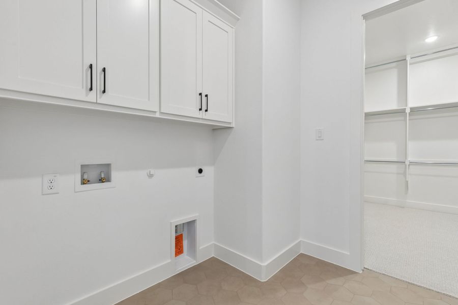 Spacious, unfurnished interior of a new home in The Parks at Wilson Creek, Celina (Image 46). Spacious, unfurnished interior of a new home in The Parks at Wilson Creek, Celina (Image 46).