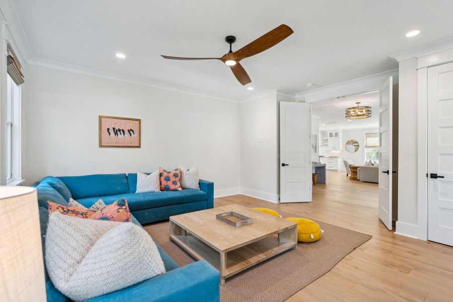 Furnished interior view inside a new home in , Isle Of Palms (Image 50).