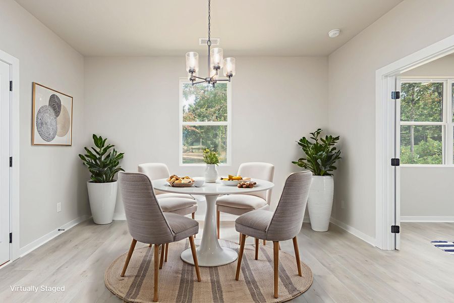 Representative furnished interior of a home built from the Rosewood by Nason Homes in Woodland Farms, Dickson (Image 6).