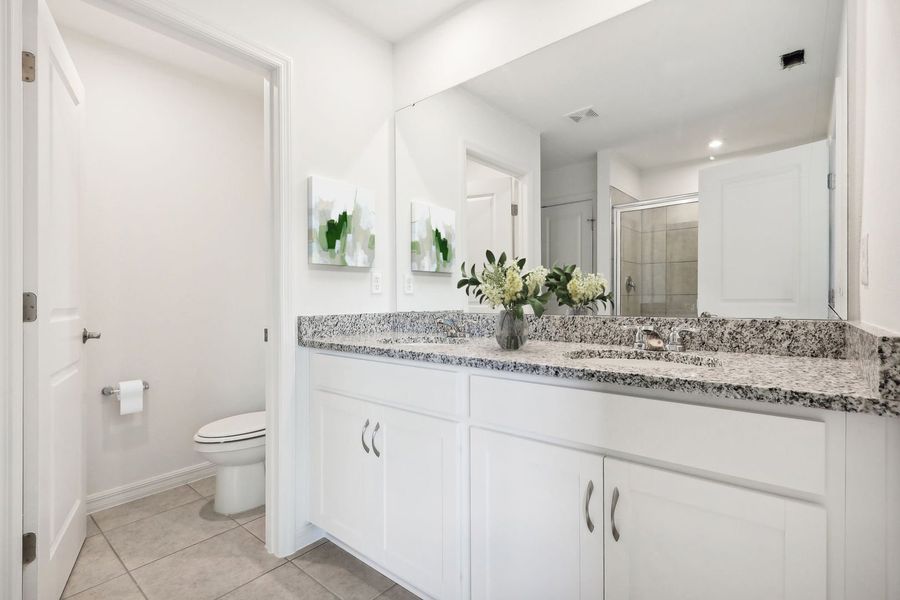 Primary Bathroom of The Jensen at Country Club Estates