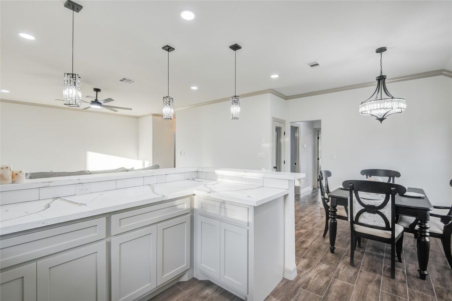 Furnished interior view inside a new home in , Lake Jackson (Image 19). Furnished interior view inside a new home in , Lake Jackson (Image 19).