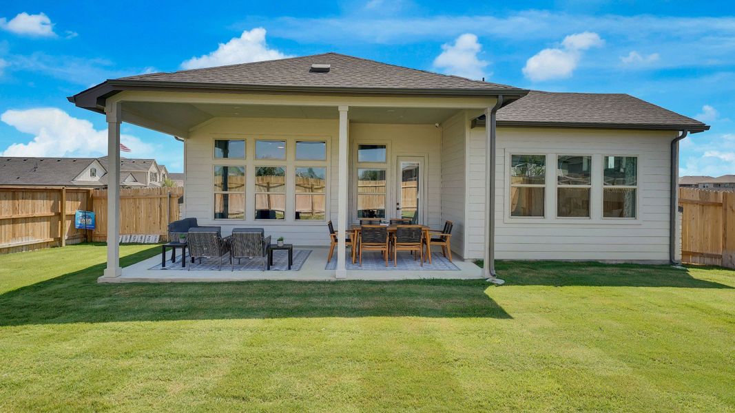 Representative furnished interior of a home built from the Willow by DRB Homes in Carillon, Manor (Image 4). Representative furnished interior of a home built from the Willow by DRB Homes in Carillon, Manor (Image 4).