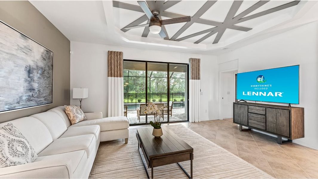 Trevi plan Family Room