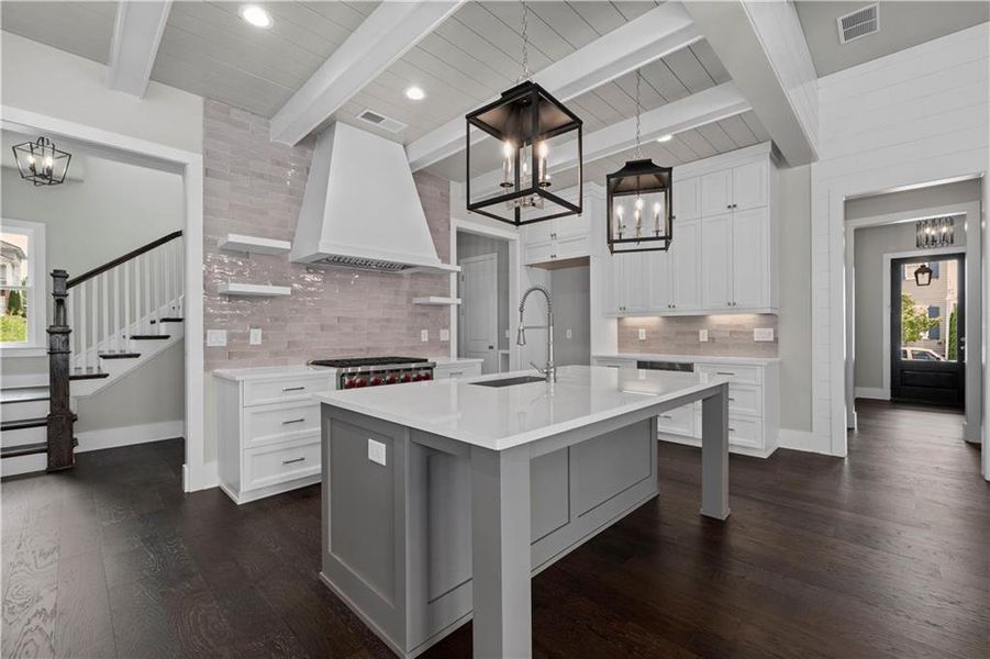 Furnished interior view inside a new home in Vickery, Cumming (Image 14).