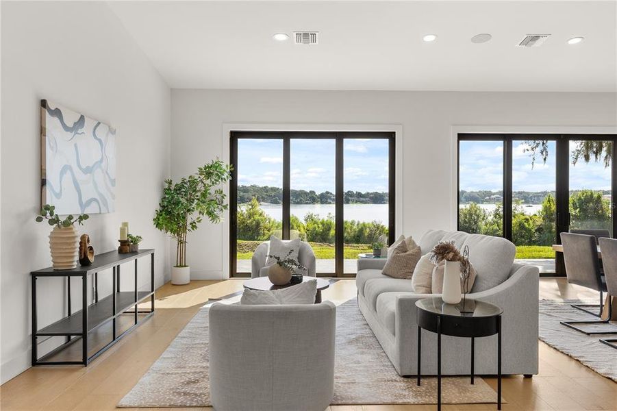 Furnished interior view inside a new home in , Windermere (Image 15).