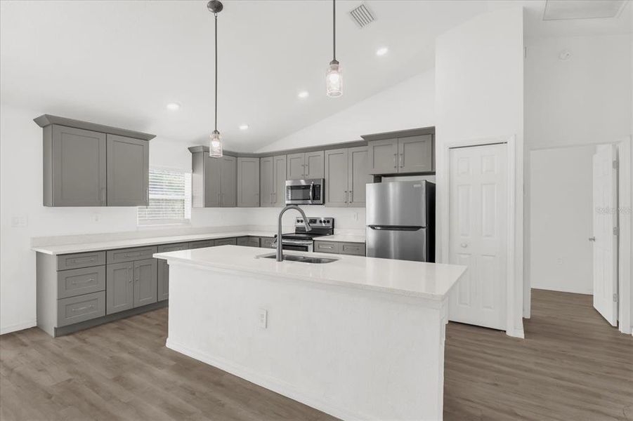 Furnished interior view inside a new home in , Ocala (Image 7). Furnished interior view inside a new home in , Ocala (Image 7).