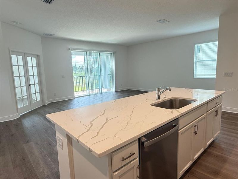 Furnished interior view inside a new home in Ridgeview, Clermont (Image 4).