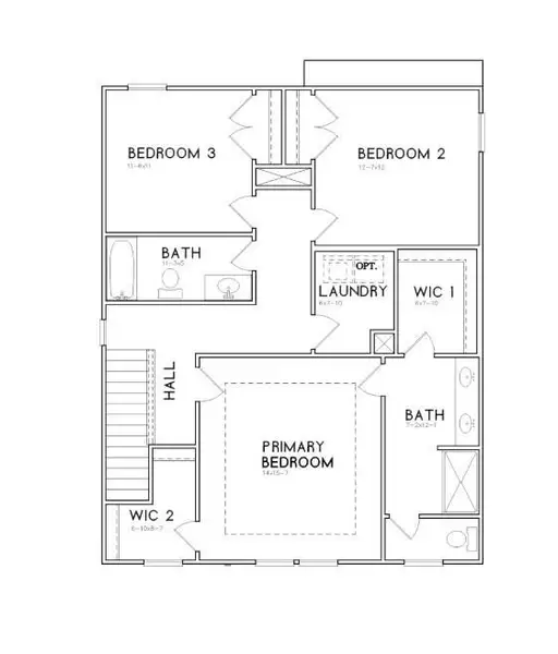 Floor plan - Second floor