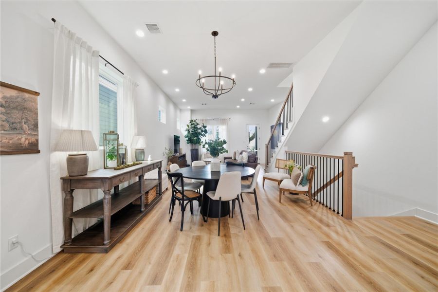 Furnished interior view inside a new home in , Houston (Image 27). Furnished interior view inside a new home in , Houston (Image 27).