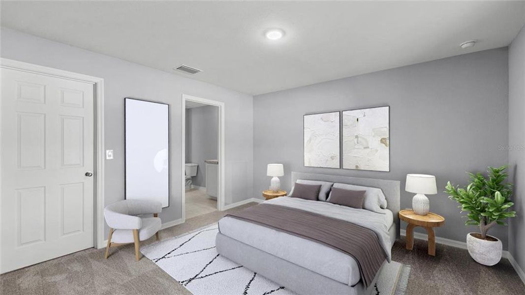 Furnished interior view inside a new home in , Citrus Springs (Image 7).