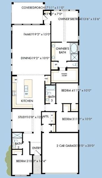 The success of a floor plan is the way you can move through it…You’ll be amazed at how well this home lives…We call it traffic patterns.