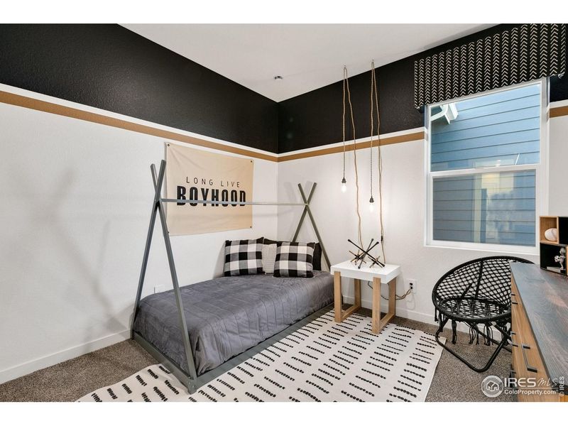 Furnished interior view inside a new home in Sage Meadows, Wellington (Image 14).