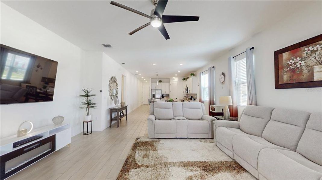Furnished interior view inside a new home in , Winter Haven (Image 11).