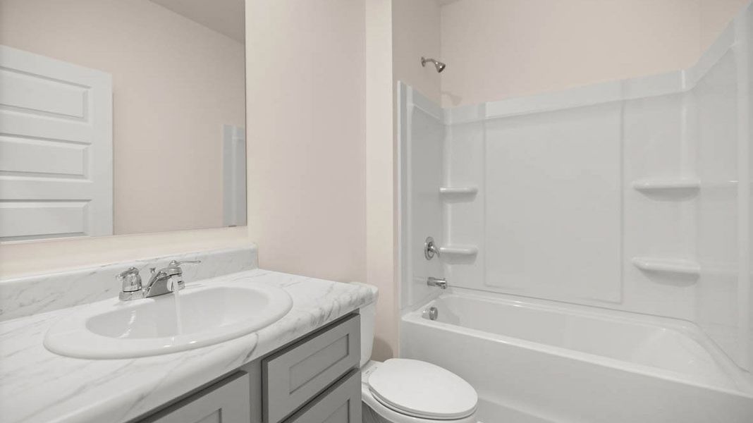 Furnished interior view inside a new home in Estates at Deer Hollow, Grovetown (Image 7).