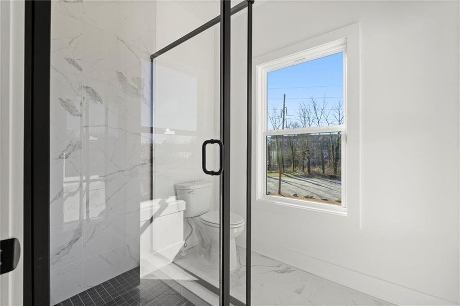 Furnished interior view inside a new home in , Atlanta (Image 15).